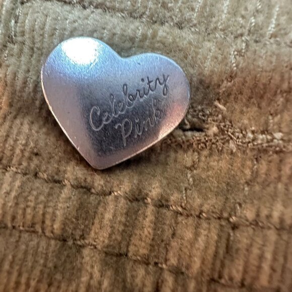 Corduroy Wide Leg Pants Celebrity Pink Tan Size 11/30 - Picture 6 of 11